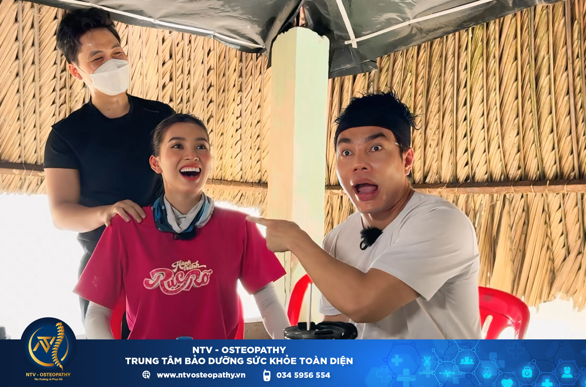 Nhờ sự hỗ trợ của NTV OSTEOPATHY, các nghệ sĩ có thể duy trì sức khỏe ổn định để hoàn thành tốt các thử thách trong chương trình.